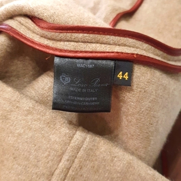 Loro Piana Medium Oak 100% Cashmere Coat - Picture 5 of 7